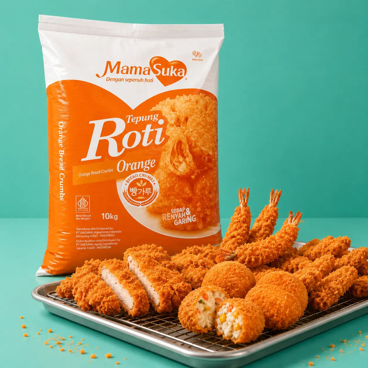 Tepung Roti Mix & Orange